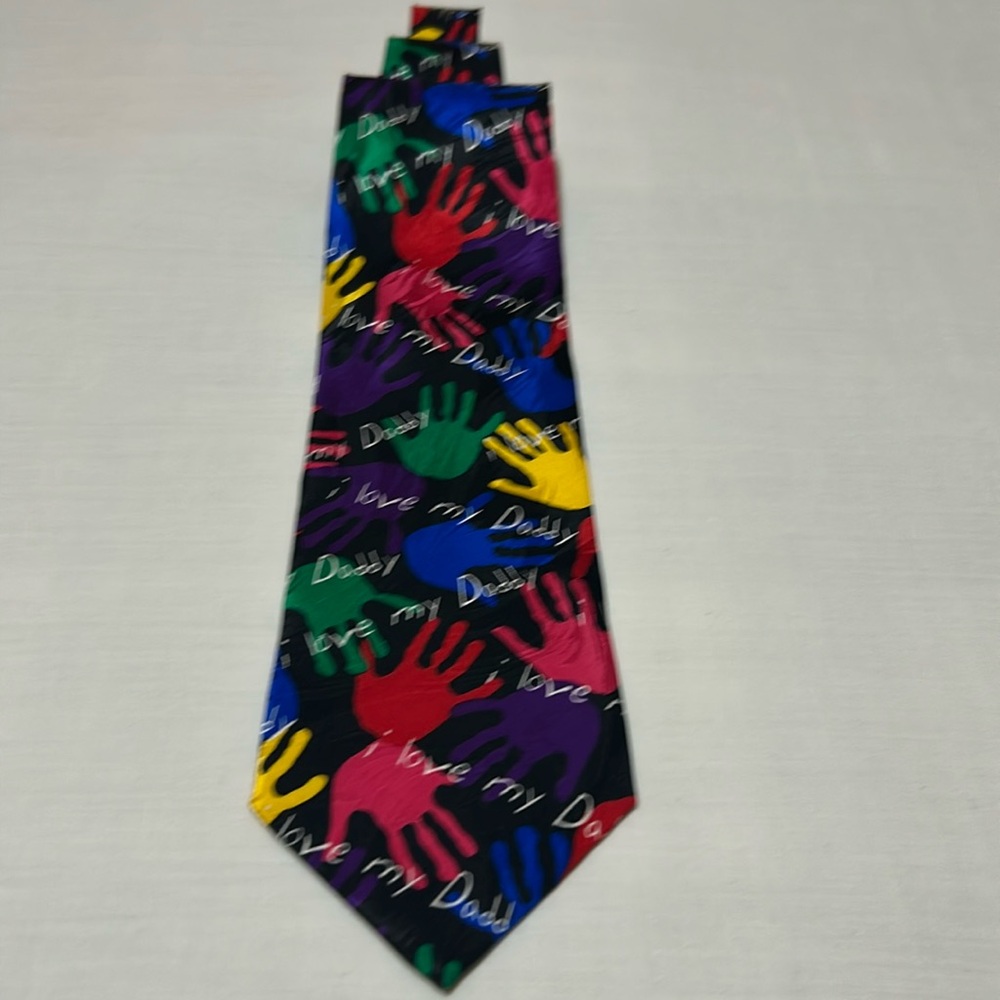 I Love My Daddy Tie